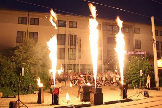 Feuershow Eisenach